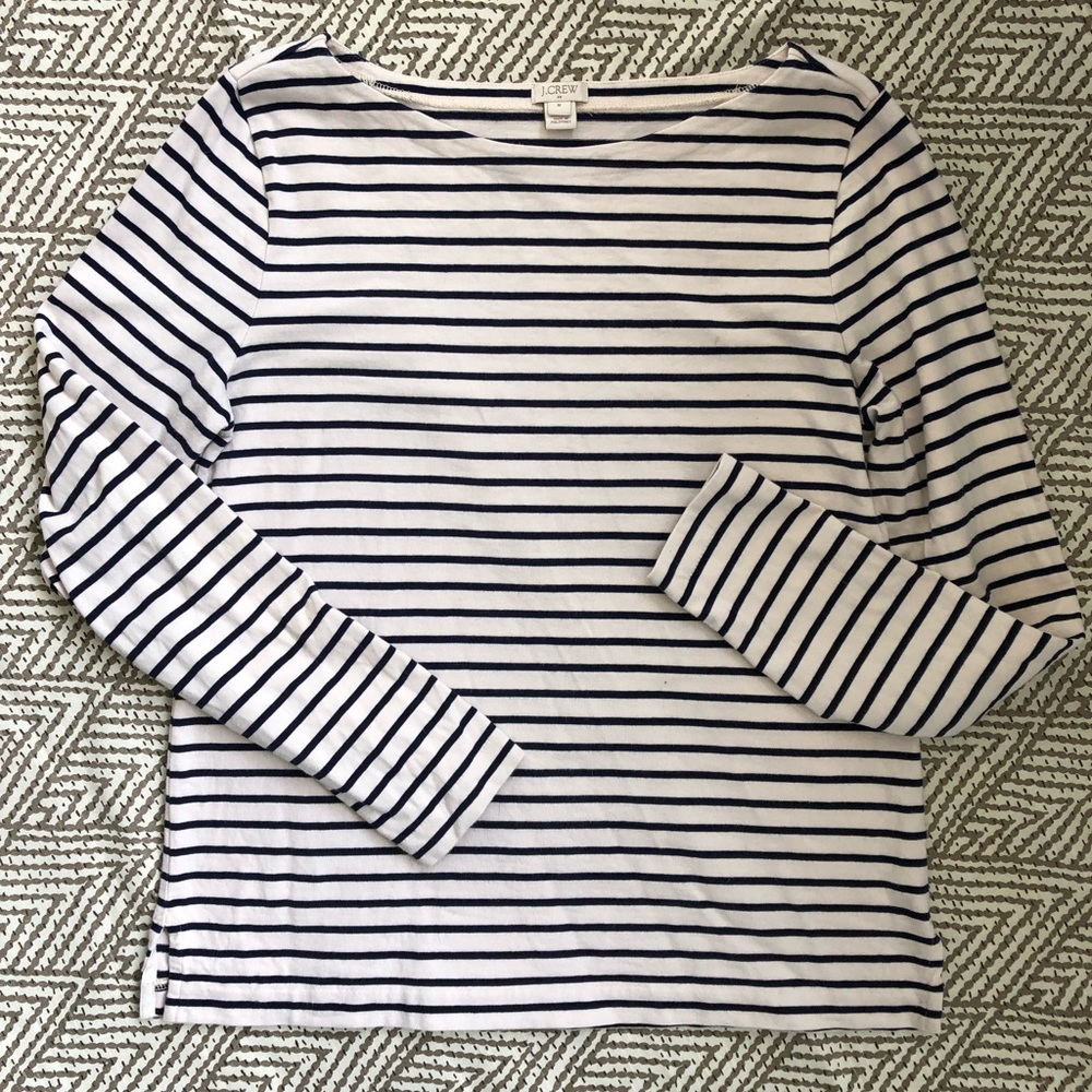 Jcrew Breton striped top